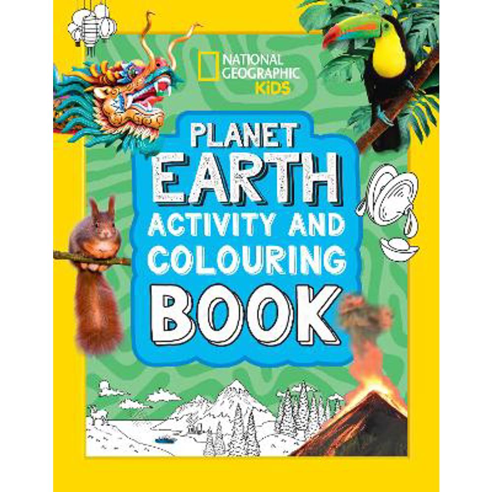 Planet Earth Activity and Colouring Book (National Geographic Kids) (Paperback)